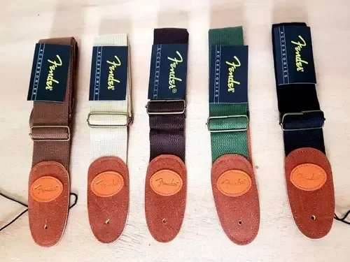 Correia Fender Vintage Folk marrom com ponta de couro — foto 3 de 3