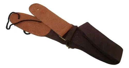 Correia Fender Vintage Folk marrom com ponta de couro — foto 1 de 3