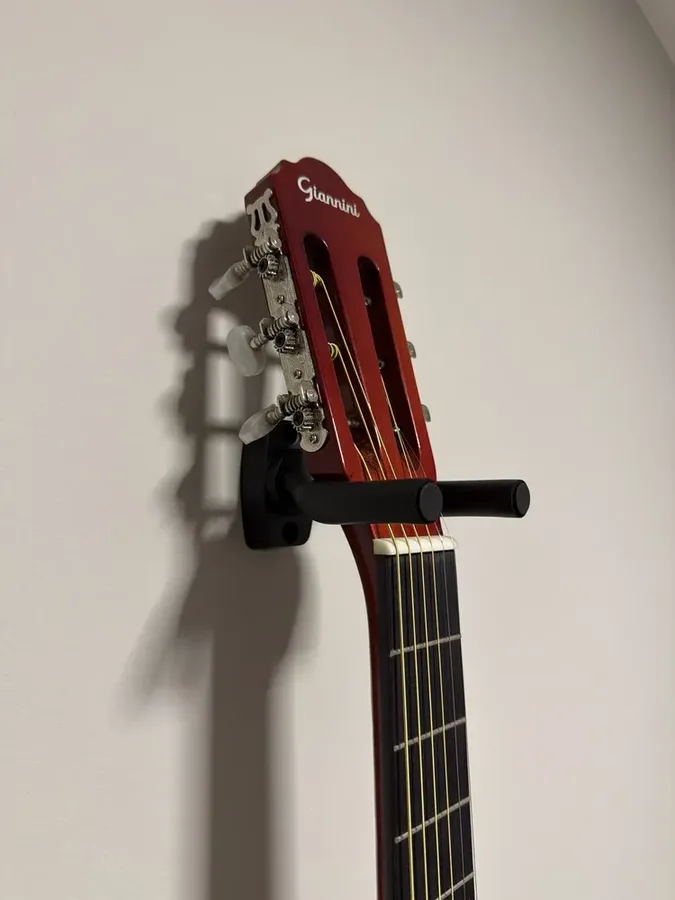 Suporte de parede GWH preto para violão e guitarra — foto 3 de 4