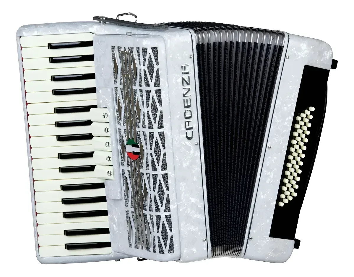 Acordeon Cadenza de 48 baixos e 34 teclas com bag e alças — foto 1 de 4