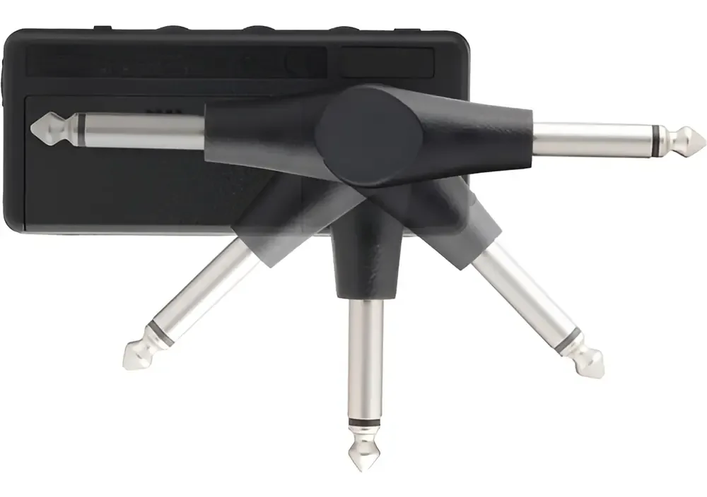 Amplificador de fone Vox amPlug 2 Blues preto com painel dourado — foto 3 de 3