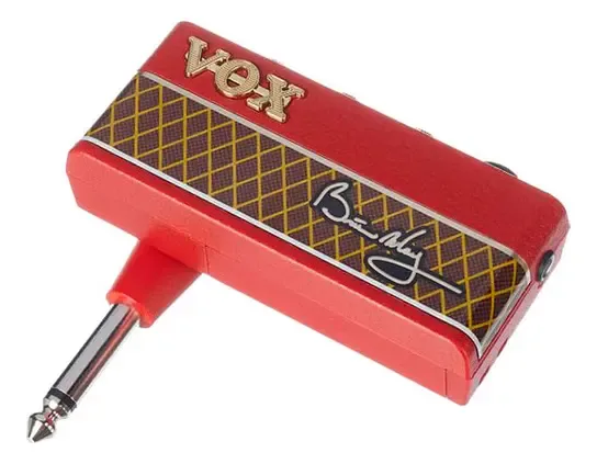 Amplificador de fone Vox amPlug Brian May vermelho com assinatura — foto 1 de 3