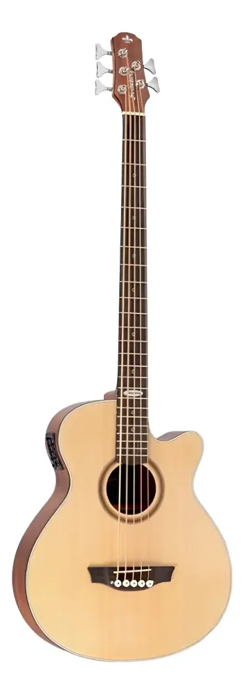 Baixolão eletroacústico Strinberg SB250C de 5 cordas — foto 1 de 4