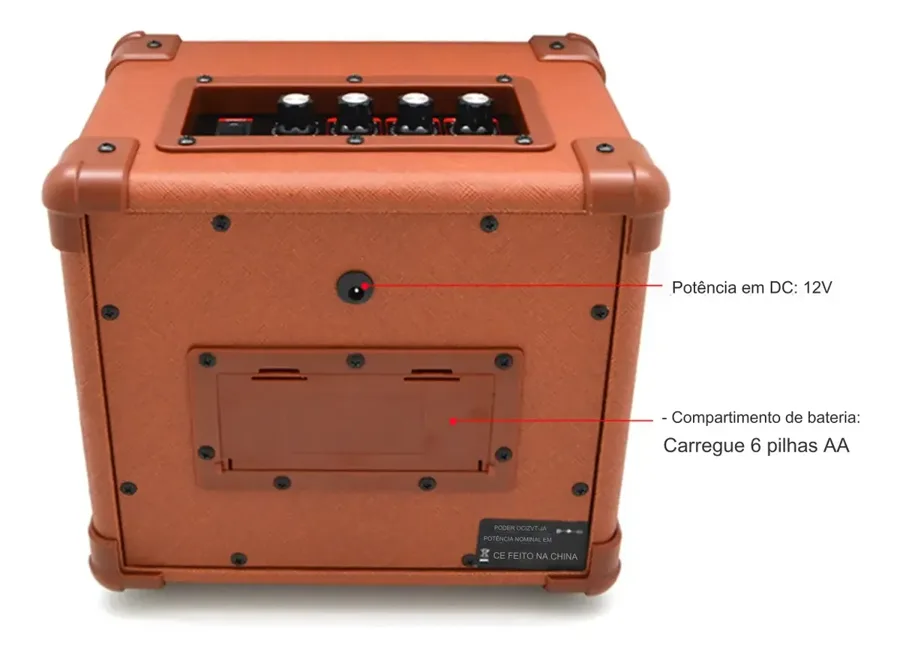 Cubo amplificador Aroma AG10A — foto 4 de 4