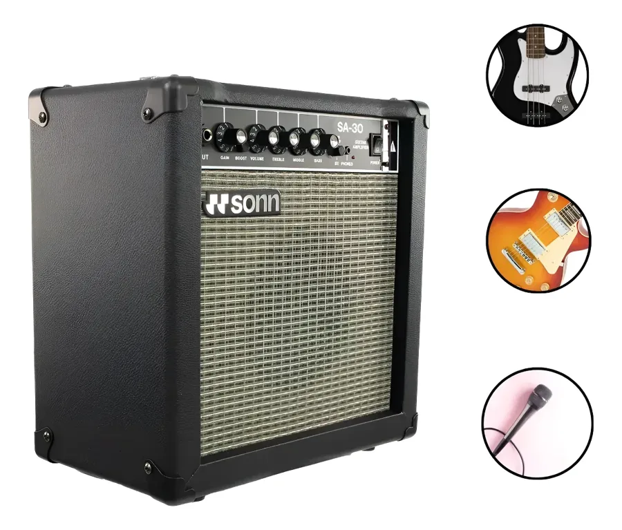 Caixa amplificada Sonn SA-30BT — foto 1 de 4