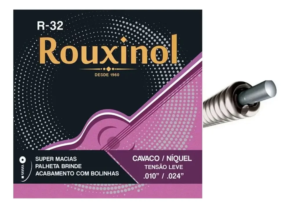 Cordas Rouxinol R32 leve para cavaquinho — foto 2 de 3