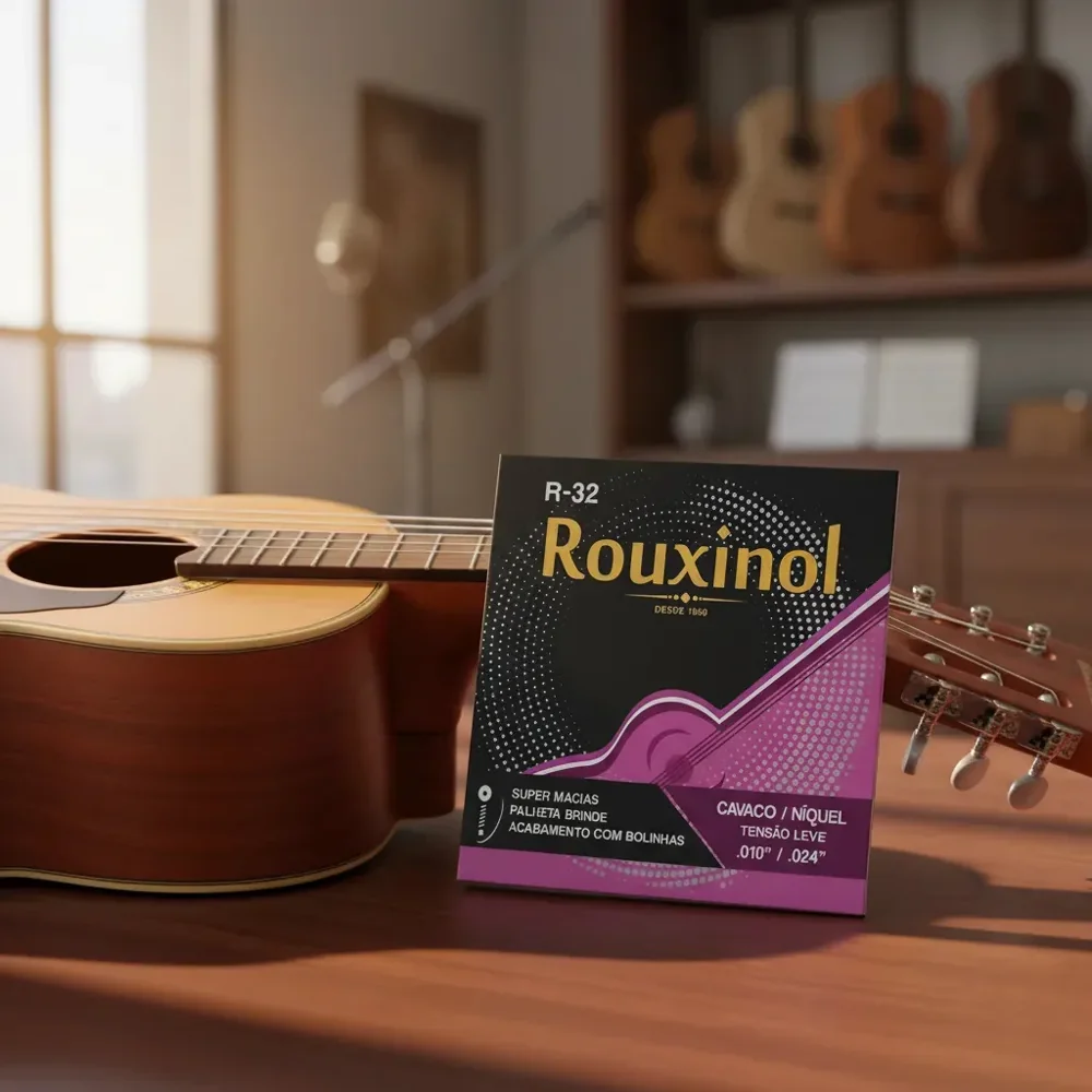 Cordas Rouxinol R32 leve para cavaquinho — foto 3 de 3