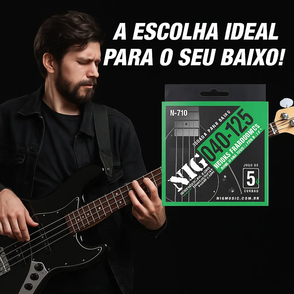 Encordoamento NIG N-710 para baixo de 5 cordas — foto 3 de 4