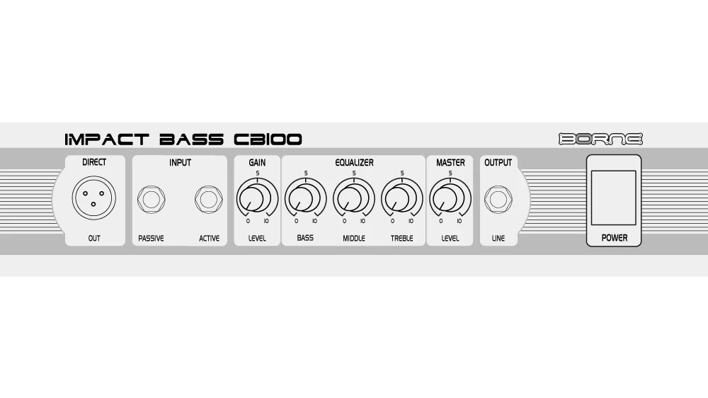 Borne Impact Bass CB100 — foto 3 de 3