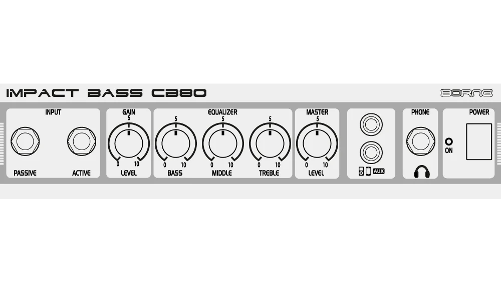 Borne Impact Bass CB80 — foto 3 de 3