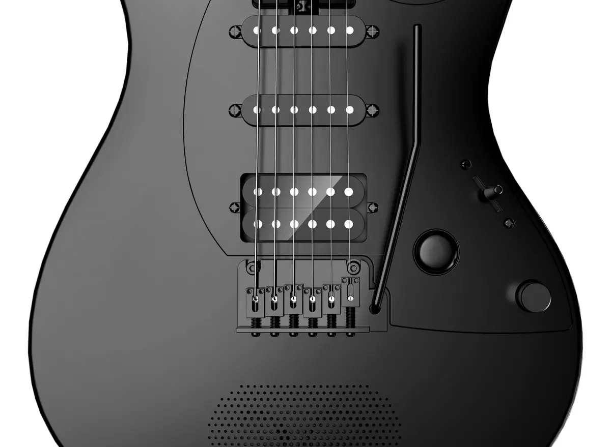 Guitarra smart Seizi Inspire Black Super Strat em fibra de carbono — foto 6 de 6