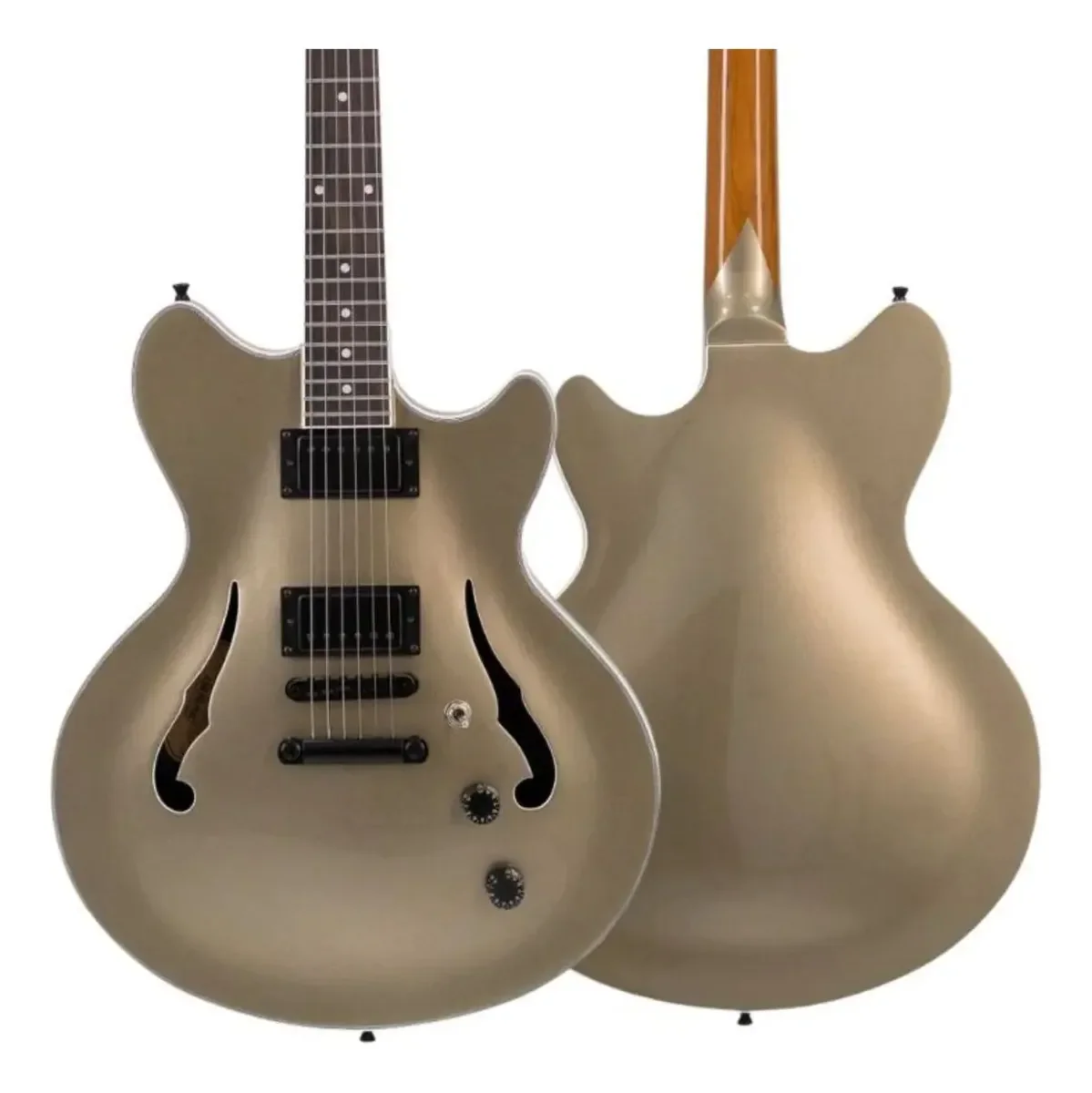 Guitarra semi-acústica Tagima Ekosonic MDSV com case — foto 2 de 3