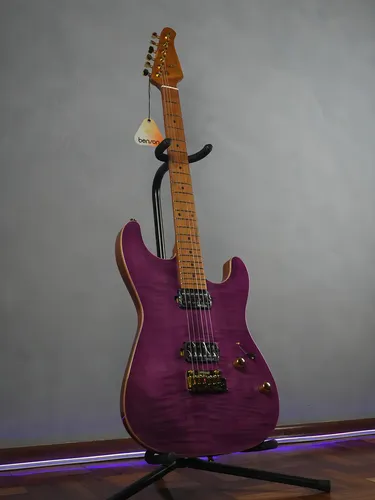 Guitarra Benson Hardy Modern roxa — análise completa 2026