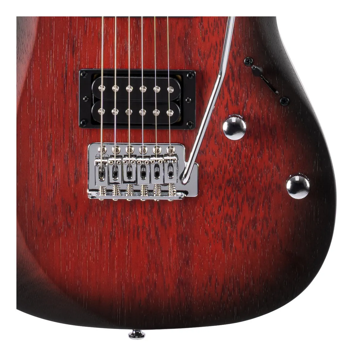 Cort X100 — detalhe da ponte com tremolo vintage — foto 3 de 5
