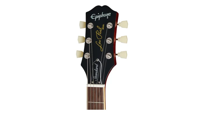 Epiphone Les Paul Standard 50s, detalhe do headstock com logo Epiphone Les Paul — foto 3 de 4