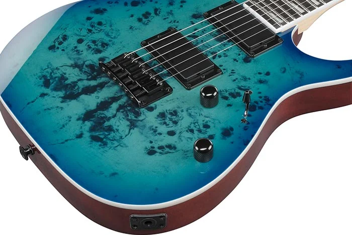 Ibanez GRGR221PA GIO Aqua Burst — guitarra elétrica para rock e metal — foto 4 de 4