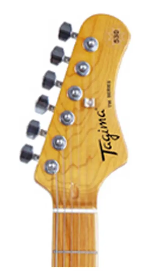 Kit Tagima TG-530 completo: guitarra sonic blue, amplificador Sheldon GT1200, capa, correia, cabo, palhetas e alavanca — foto 4 de 5