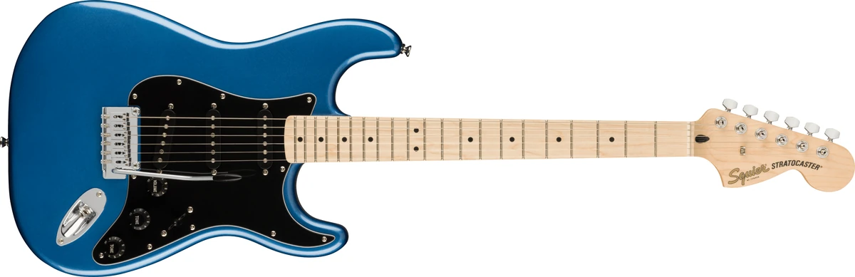 Squier Affinity Stratocaster 3-Color Sunburst — strat SSS com escala em laurel — foto 2 de 4