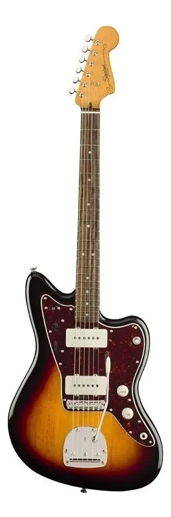guitarra Jazzmaster Squier Classic Vibe 60s 3-color sunburst, vista inteira