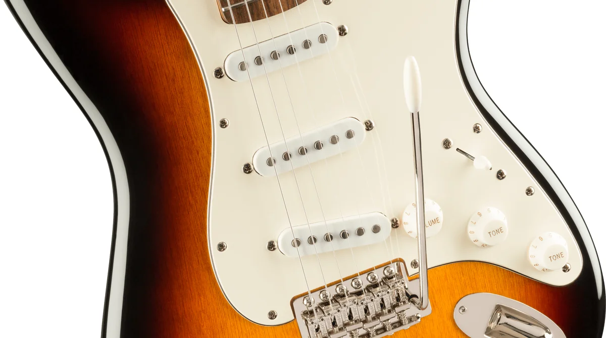 Squier Classic Vibe 60s Stratocaster 3-Color Sunburst — corpo inteiro — foto 2 de 5