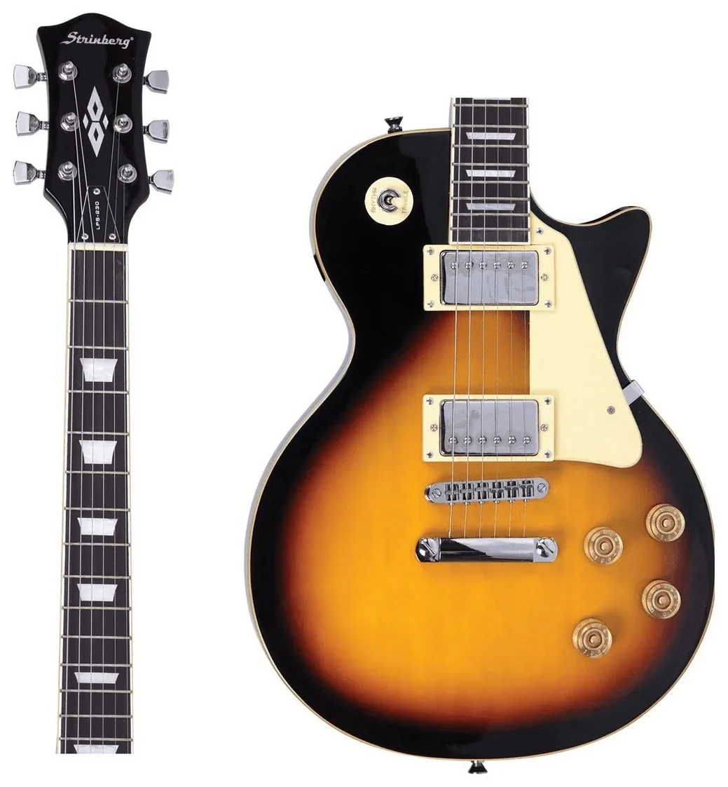Strinberg LPS-230 Les Paul nacional sunburst com dois humbuckers — foto 2 de 3