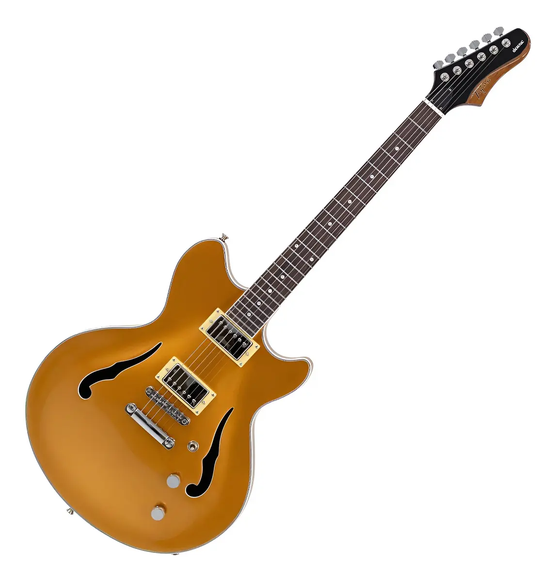 Tagima Ekosonic guitarra semi-acústica nacional cor Gold