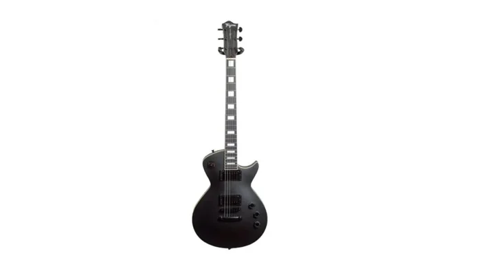Tagima Les Paul Almach guitarra elétrica preto fosco, vista frontal completa — foto 1 de 4