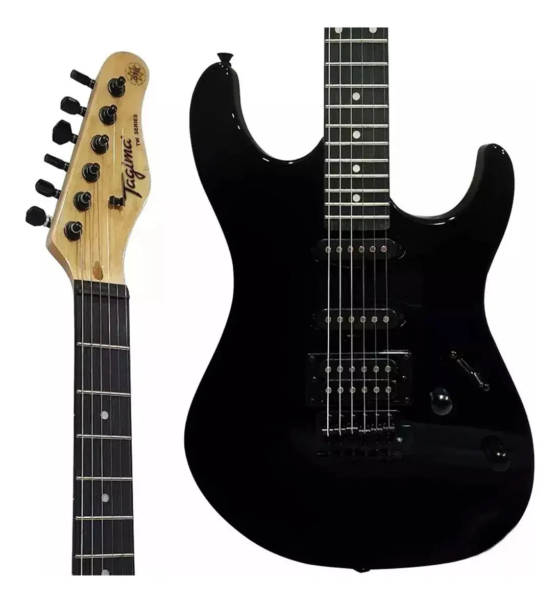 Tagima TW Series TG-510 guitarra elétrica preta — foto 2 de 5