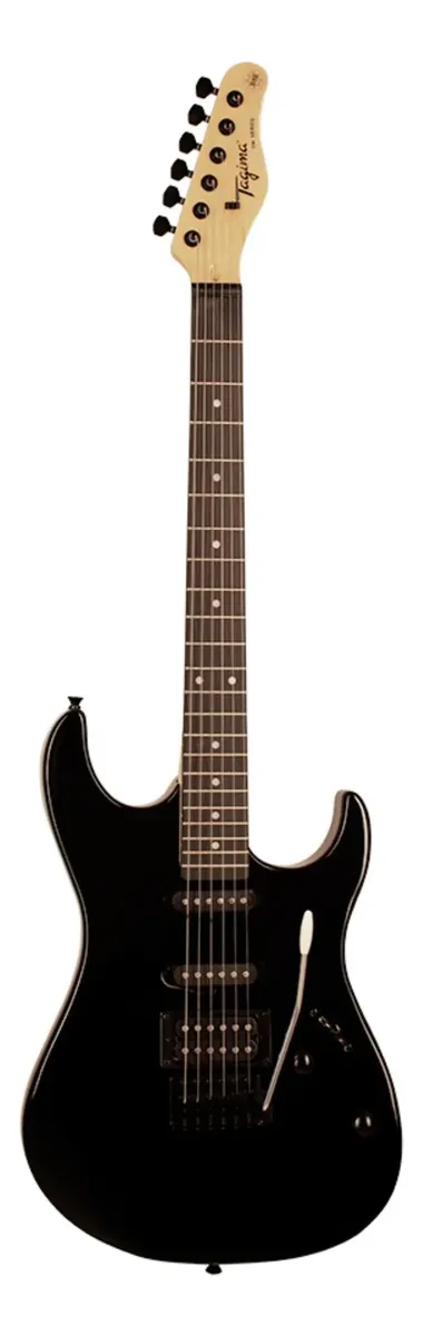 Tagima TW Series TG-510 guitarra eletrica preta HSS