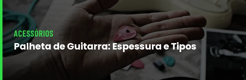 Palheta de guitarra