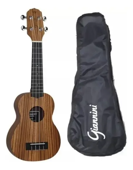 Ukulele Giannini GUK-23 concerto em zebrano com bag — foto 3 de 3