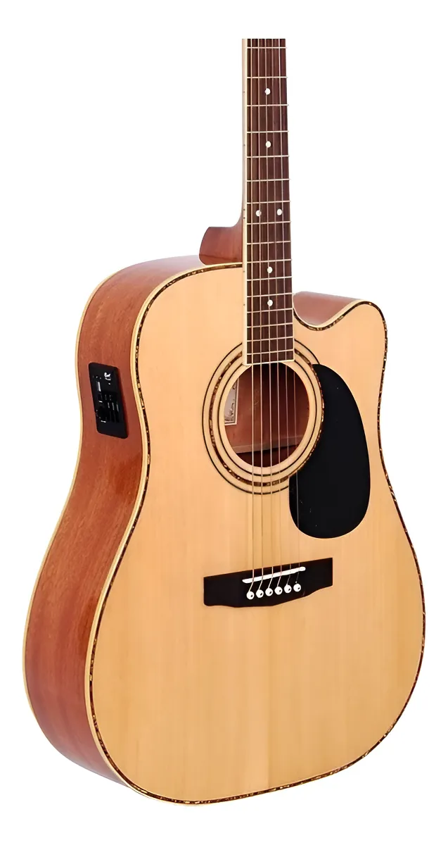 Violão eletroacústico Cort AD880CE dreadnought com corte — foto 4 de 4