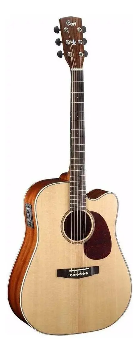 Violão eletroacústico Cort MR710F dreadnought com tampo maciço — foto 1 de 4
