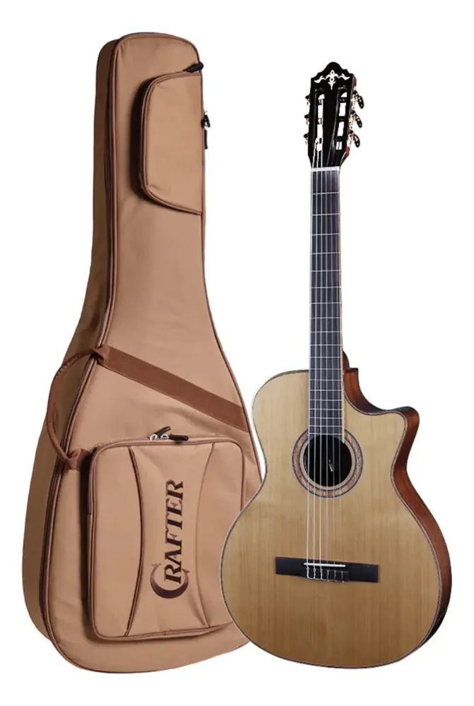 Violão eletroacústico Crafter SNT-17CE Pro de nylon — foto 1 de 4