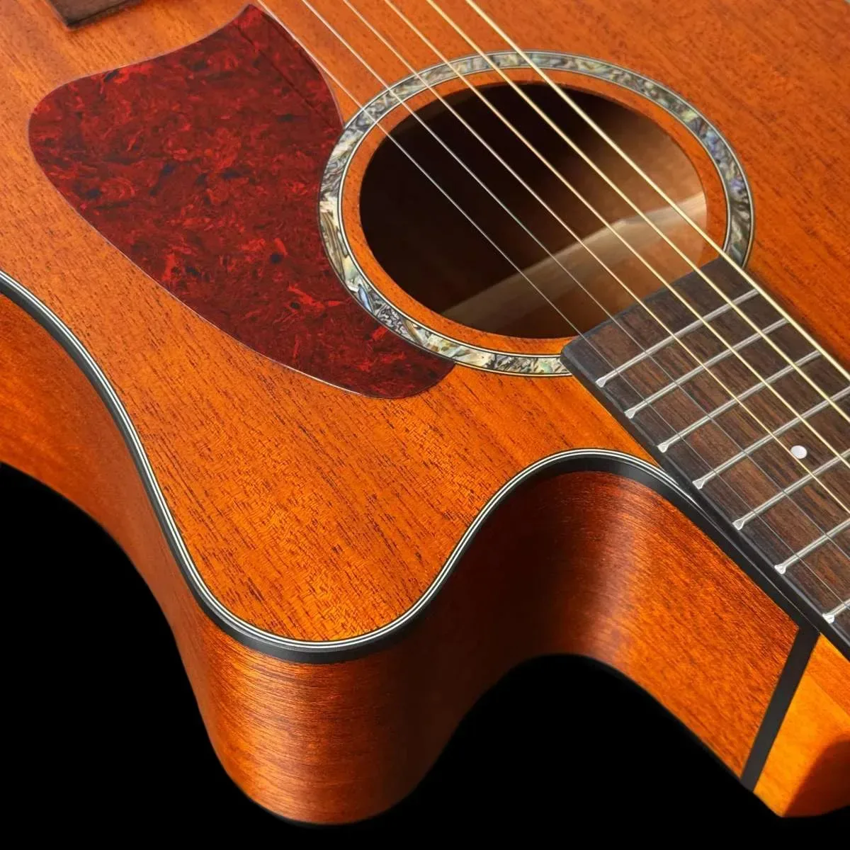 Violão Eagle EMD660 STNT folk de aço natural acetinado — foto 2 de 4