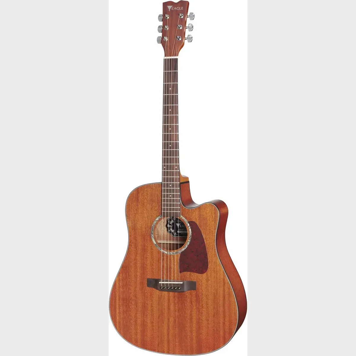 Violão Eagle EMD660 STNT folk de aço natural acetinado — foto 1 de 4