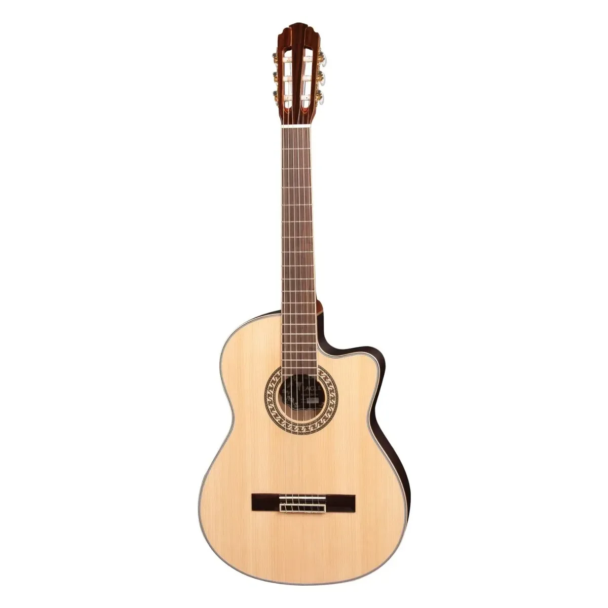 Violão Eagle EMN880C NT de nylon com cutaway, tampo natural brilhante — foto 1 de 4