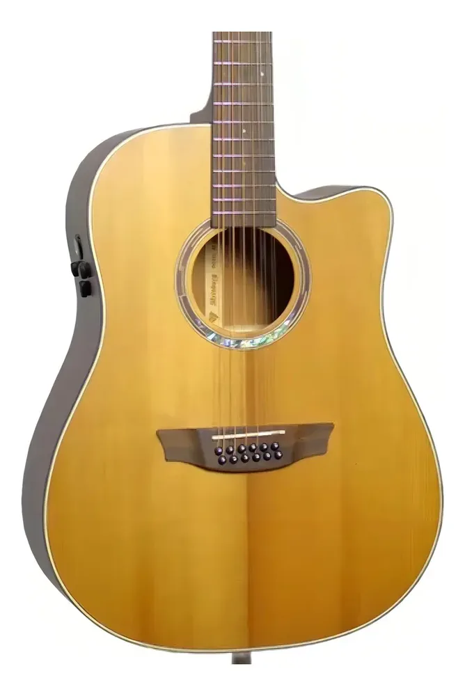 Violão Strinberg Diamond DD3SC RT 12 cordas natural com bag — foto 2 de 3