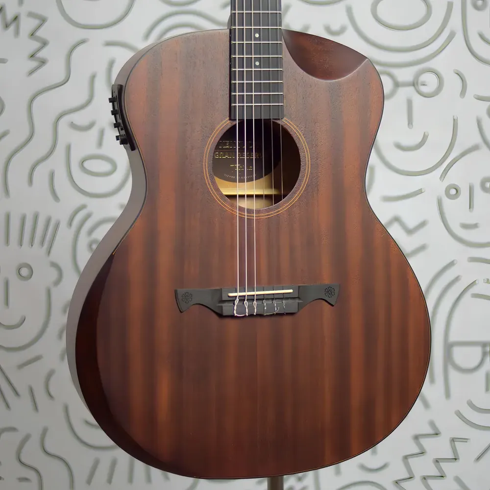 Tagima Kentucky Gran Reserva, detalhe do tampo e do cutaway — foto 2 de 5