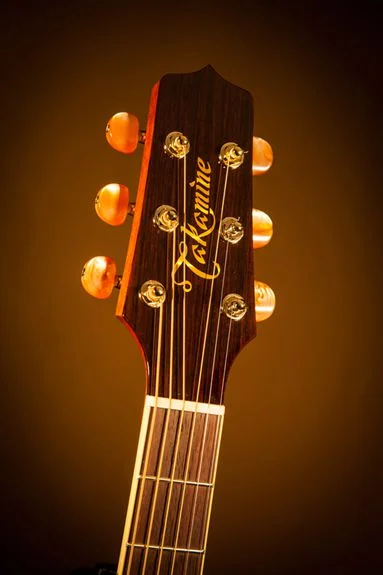Takamine P4DC — headstock — foto 5 de 6
